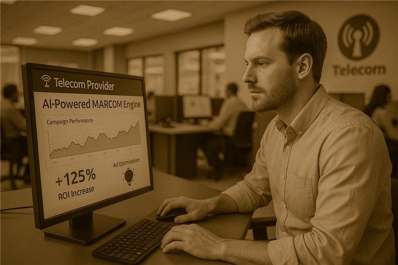 Telecom Provider Launches AI-Powered MARCOM Engine